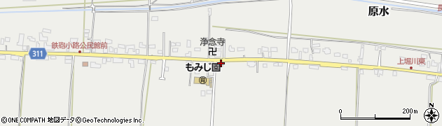 熊本県菊池郡菊陽町原水5096周辺の地図