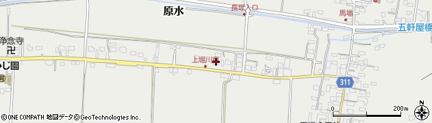 熊本県菊池郡菊陽町原水5129周辺の地図