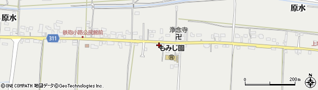 熊本県菊池郡菊陽町原水5213周辺の地図