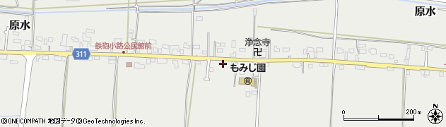 熊本県菊池郡菊陽町原水5090周辺の地図