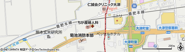 熊本県菊池郡菊陽町原水2945周辺の地図