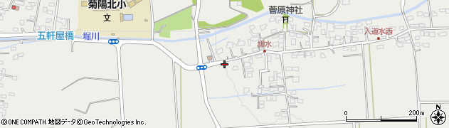熊本県菊池郡菊陽町原水2541周辺の地図