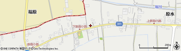 熊本県菊池郡菊陽町原水6011周辺の地図
