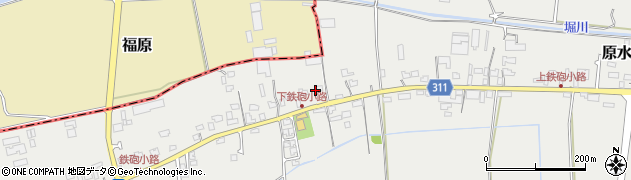 熊本県菊池郡菊陽町原水6013周辺の地図