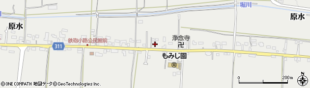 熊本県菊池郡菊陽町原水5086周辺の地図