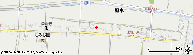 熊本県菊池郡菊陽町原水5115周辺の地図