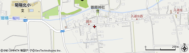 熊本県菊池郡菊陽町原水2534周辺の地図