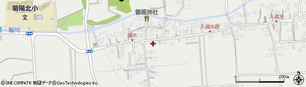 熊本県菊池郡菊陽町原水2600周辺の地図