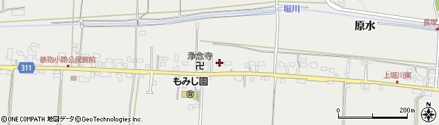 熊本県菊池郡菊陽町原水5099周辺の地図