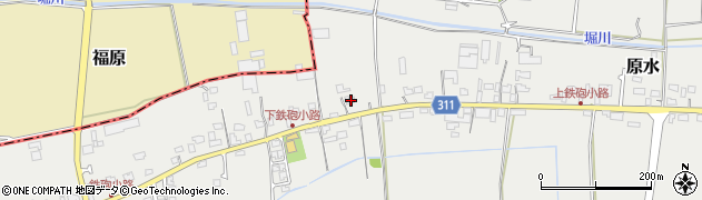 熊本県菊池郡菊陽町原水6019周辺の地図