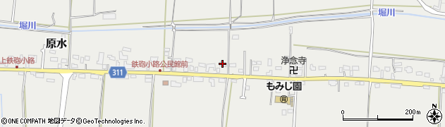 熊本県菊池郡菊陽町原水5082周辺の地図