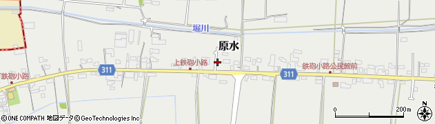 熊本県菊池郡菊陽町原水6054周辺の地図