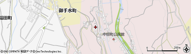 長崎県諫早市中田町773周辺の地図