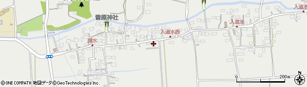 熊本県菊池郡菊陽町原水2615周辺の地図