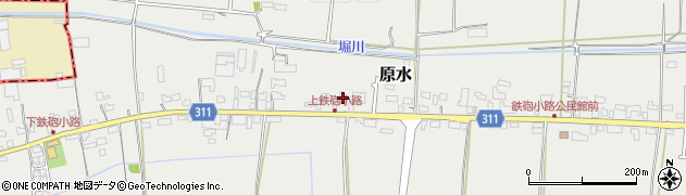 熊本県菊池郡菊陽町原水6050周辺の地図