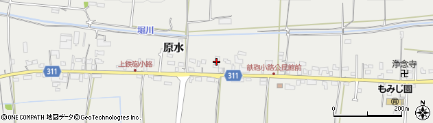 熊本県菊池郡菊陽町原水6063周辺の地図