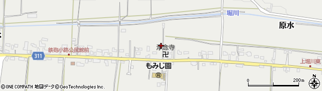 熊本県菊池郡菊陽町原水5091周辺の地図