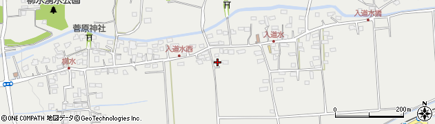 熊本県菊池郡菊陽町原水3277周辺の地図