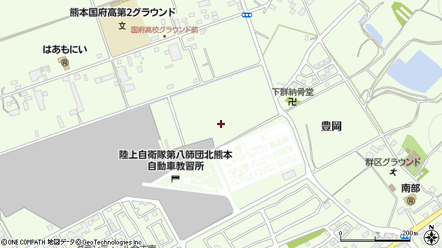 〒861-1115 熊本県合志市豊岡の地図
