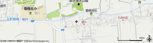 熊本県菊池郡菊陽町原水2548周辺の地図