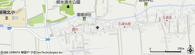 熊本県菊池郡菊陽町原水2585周辺の地図