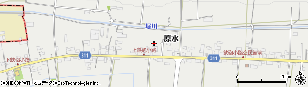 熊本県菊池郡菊陽町原水6052周辺の地図
