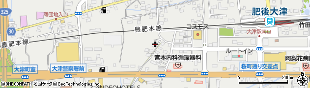 熊本県菊池郡大津町室755周辺の地図
