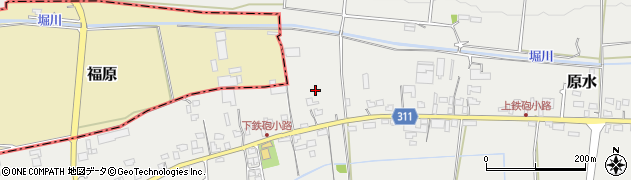 熊本県菊池郡菊陽町原水6018周辺の地図