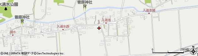 熊本県菊池郡菊陽町原水3265周辺の地図