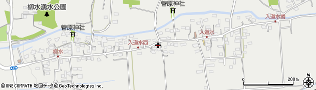 熊本県菊池郡菊陽町原水3279周辺の地図