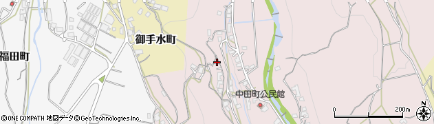長崎県諫早市中田町774周辺の地図
