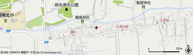 熊本県菊池郡菊陽町原水2574周辺の地図