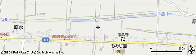 熊本県菊池郡菊陽町原水5064周辺の地図