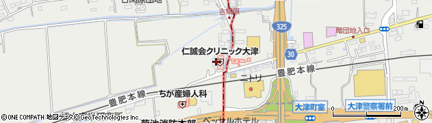 熊本県菊池郡菊陽町原水2973周辺の地図