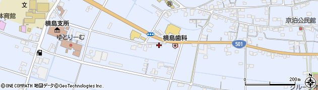 龍クリーニング横島店周辺の地図