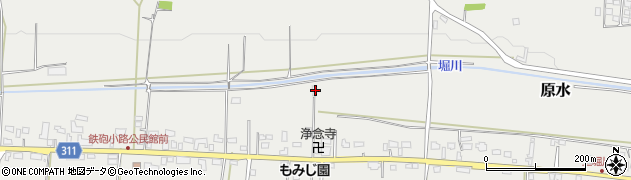 熊本県菊池郡菊陽町原水5092周辺の地図