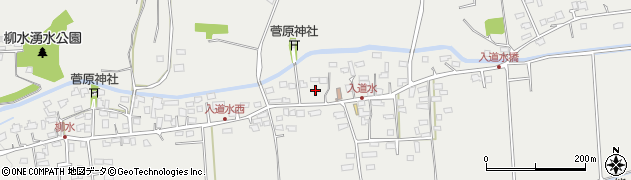 熊本県菊池郡菊陽町原水3297周辺の地図