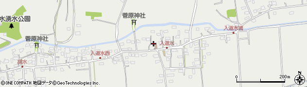 熊本県菊池郡菊陽町原水3304周辺の地図