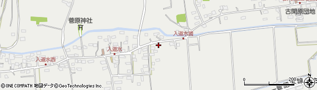熊本県菊池郡菊陽町原水3122周辺の地図