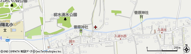 熊本県菊池郡菊陽町原水4284周辺の地図