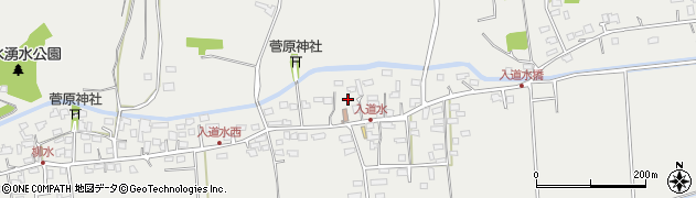 熊本県菊池郡菊陽町原水3307周辺の地図