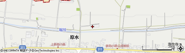 熊本県菊池郡菊陽町原水6092周辺の地図