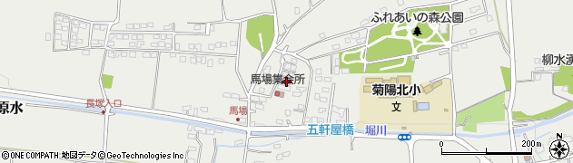 熊本県菊池郡菊陽町原水4664周辺の地図