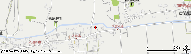 熊本県菊池郡菊陽町原水3329周辺の地図