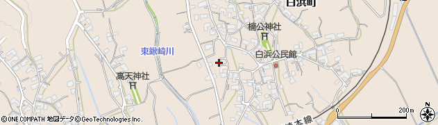 長崎県諫早市白浜町85周辺の地図
