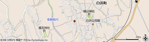 長崎県諫早市白浜町88周辺の地図