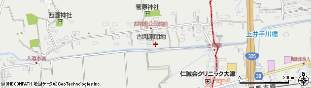 熊本県菊池郡菊陽町原水3510周辺の地図