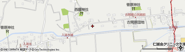 熊本県菊池郡菊陽町原水3481周辺の地図