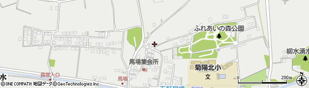 熊本県菊池郡菊陽町原水4666周辺の地図