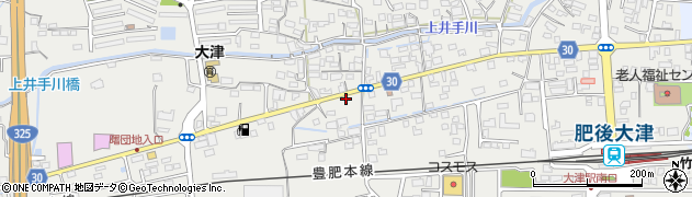 熊本県菊池郡大津町室581周辺の地図